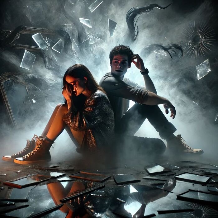 hd sad couple dp image