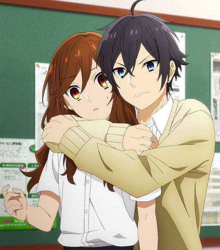 image cute anime couple dp aethetics full hd