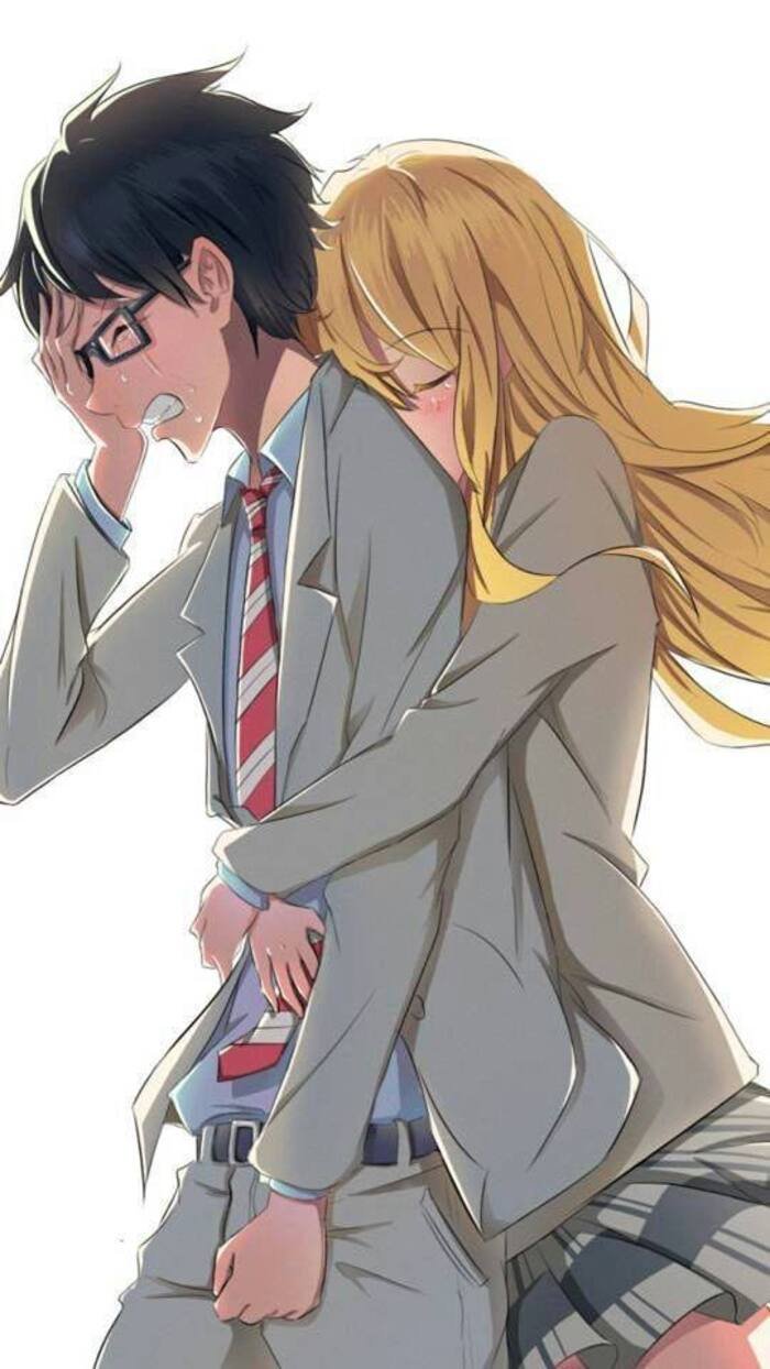 image cute anime couple dp