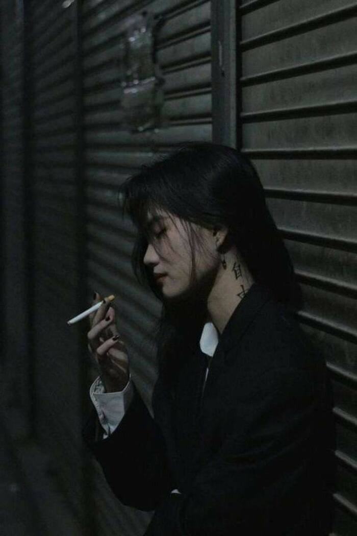 image hd smoking girl dp