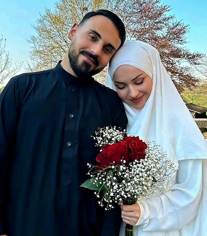 muslim couple dp aesthetic look