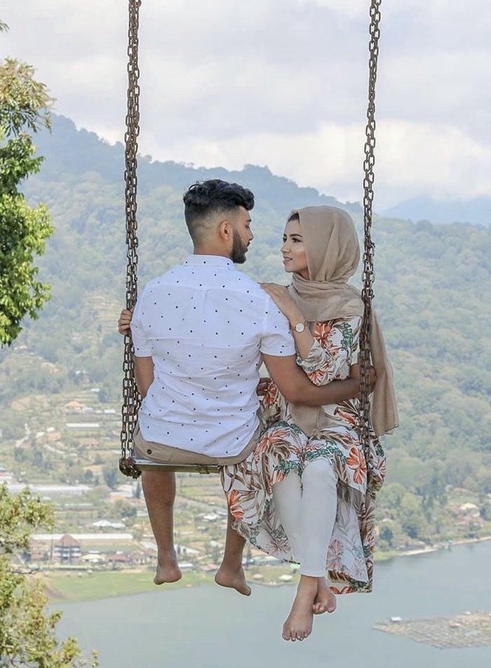 muslim hijab couple dp