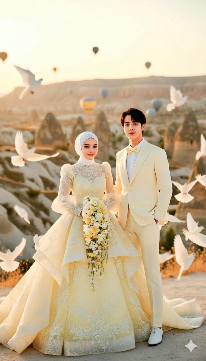 peaceful hijab couple dp