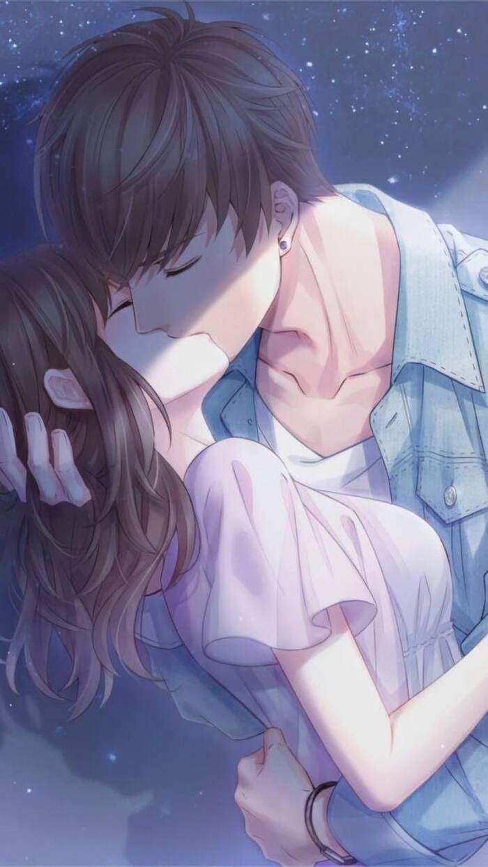 photo cute anime couple dp aethetics hd