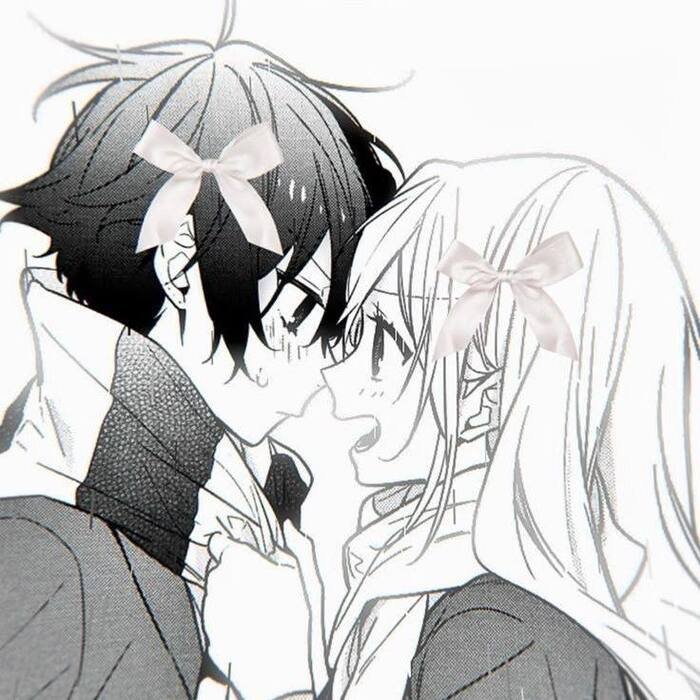 photo cute anime couple dp