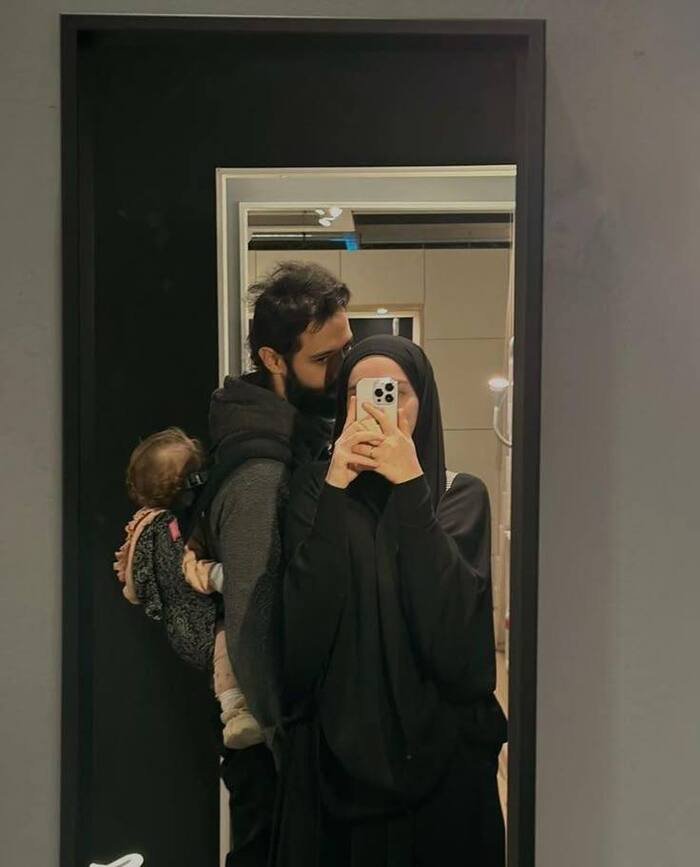 photo hijab couple dp hot