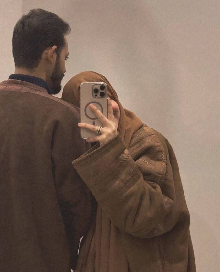 photo hijab couple dp