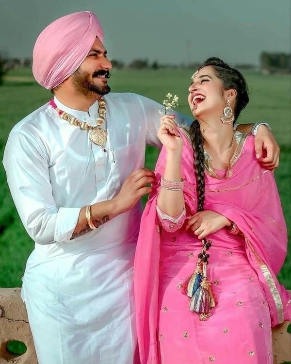 punjabi couple dp matching outfit
