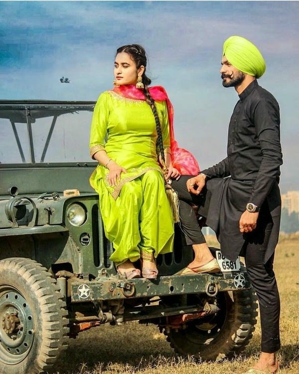 punjabi wedding couple dp