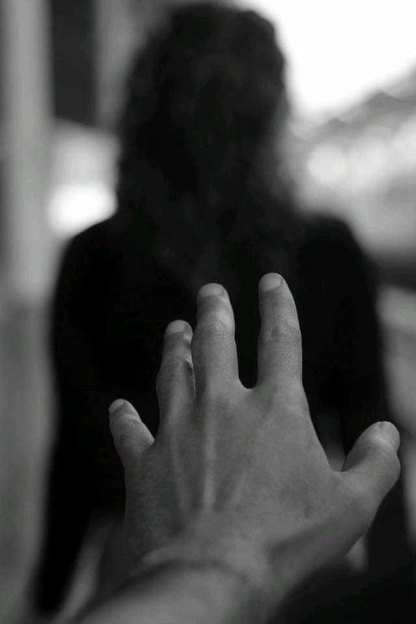 sad love pictures black and white