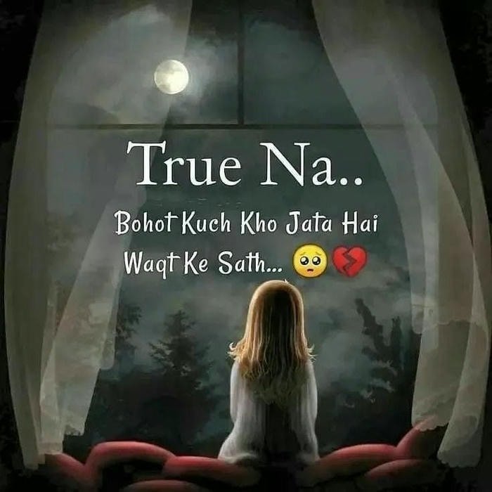 soft light sad shayari dp girl with emotional depth.