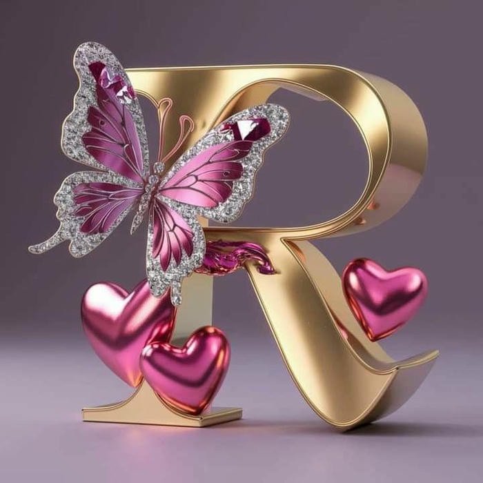 Bright mood r name dp portrait.