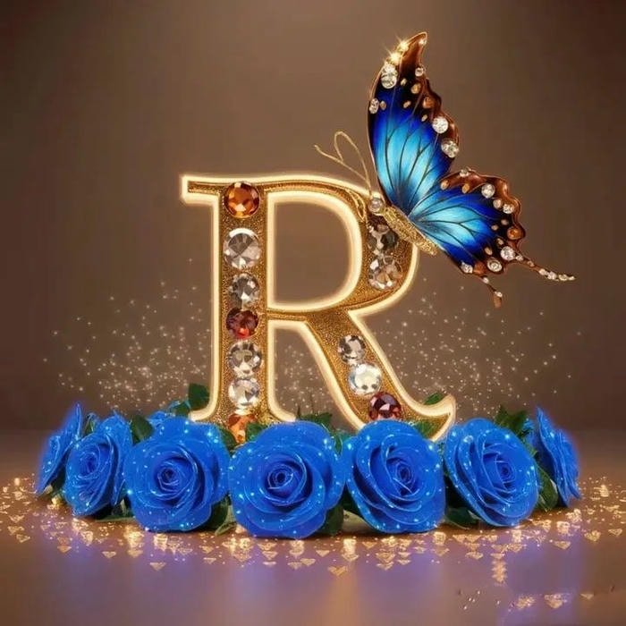 Cinematic r name dp portrait image.