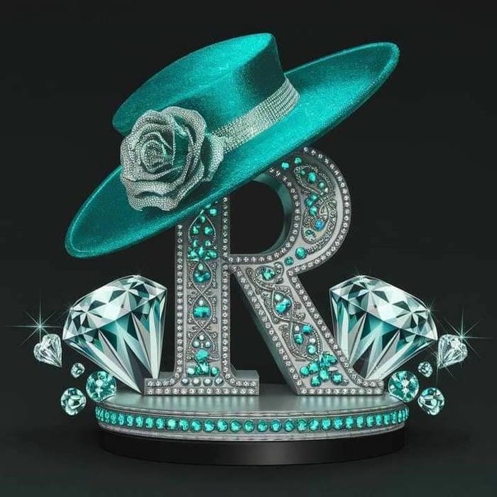 High quality r name dp image.