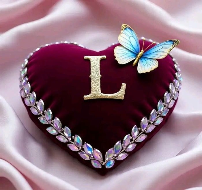 Modern l name dp for social media.