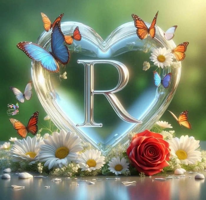 Soft focus r name dp portrait.