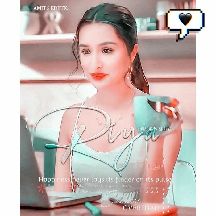 abstract riya dp style