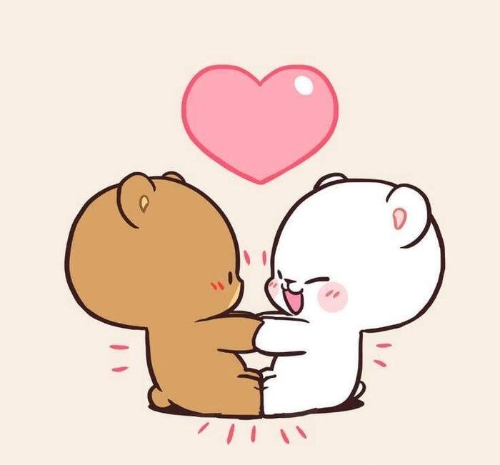 aethetics cute love images cartoon