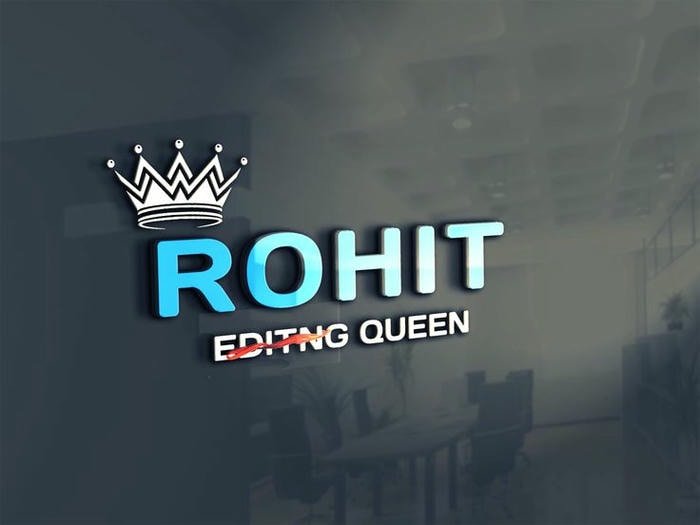 bold effect rohit dp