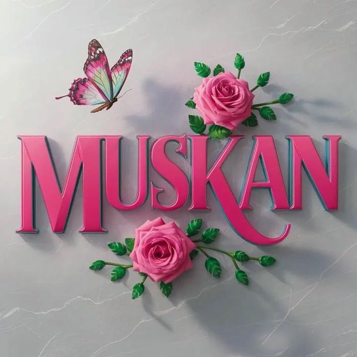creative muskan dp look