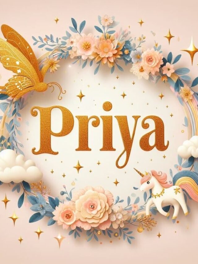 87+ Lovely Priya Name DP for Elegant Profiles