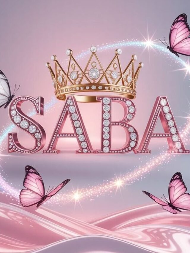 80+ Saba name dp for cute and stylish profiles