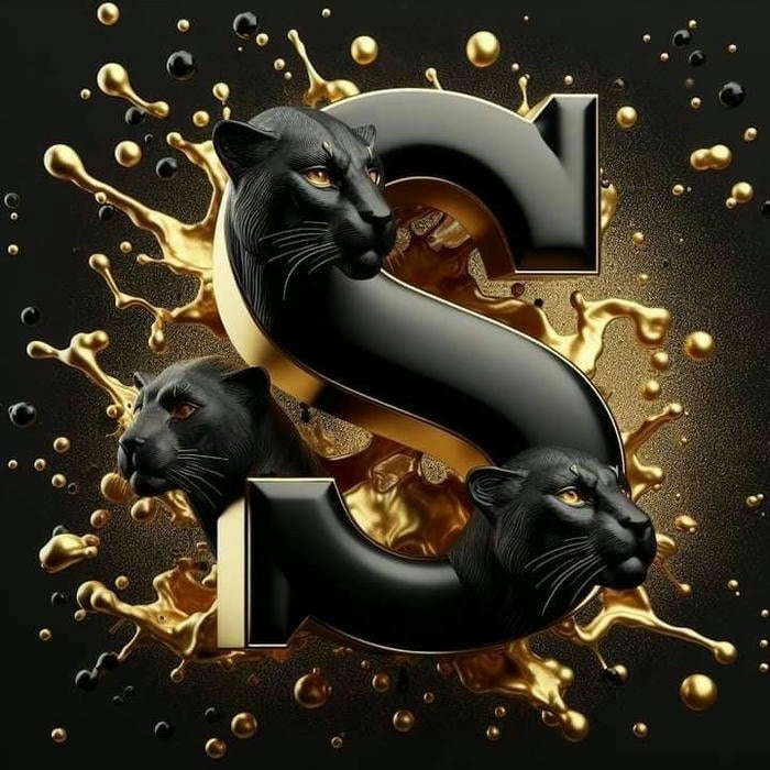 dp for s name with red heart