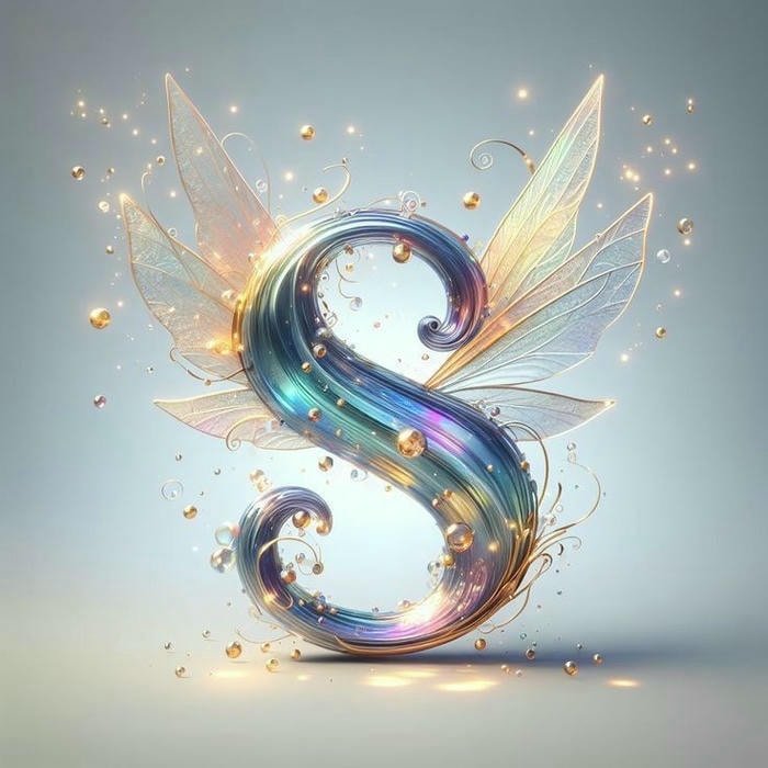 dp with s name cartoon style