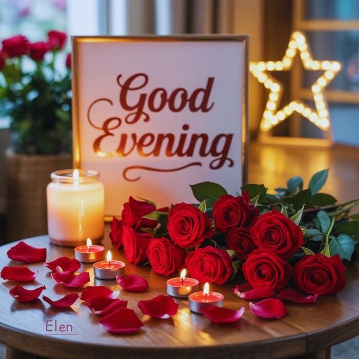 full hd good evening love images