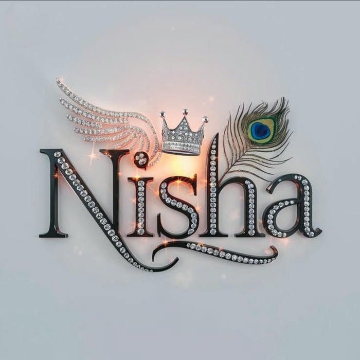 glossy finish nisha dp