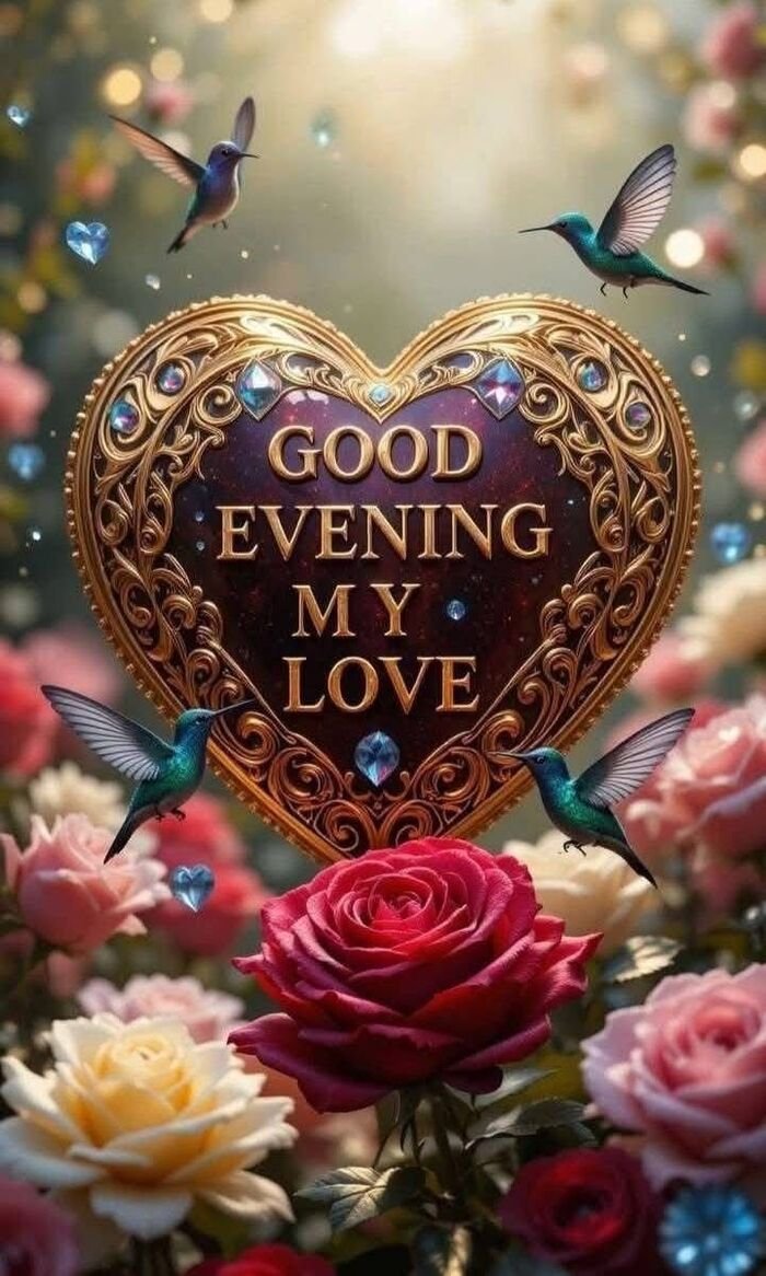good evening love image full hd