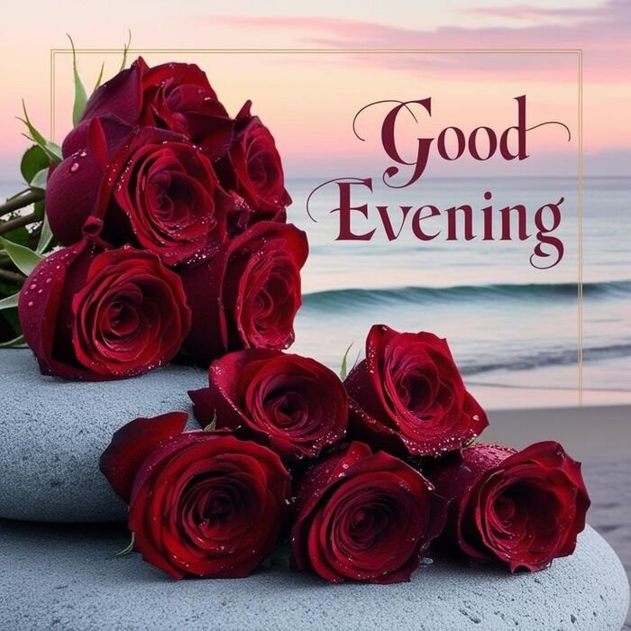 good evening love image full size photo