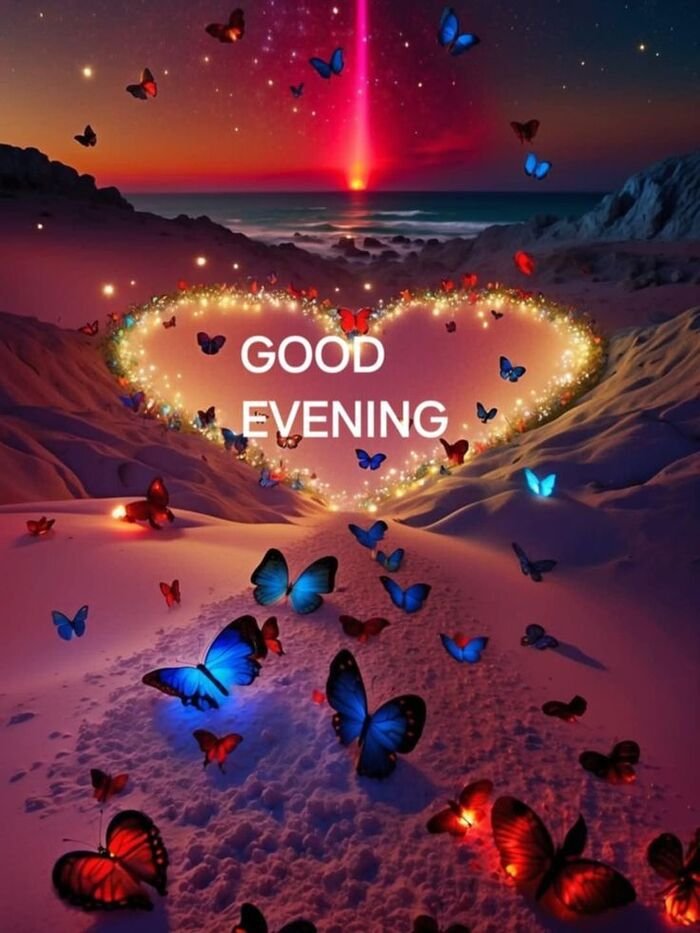 good evening love image hd ins