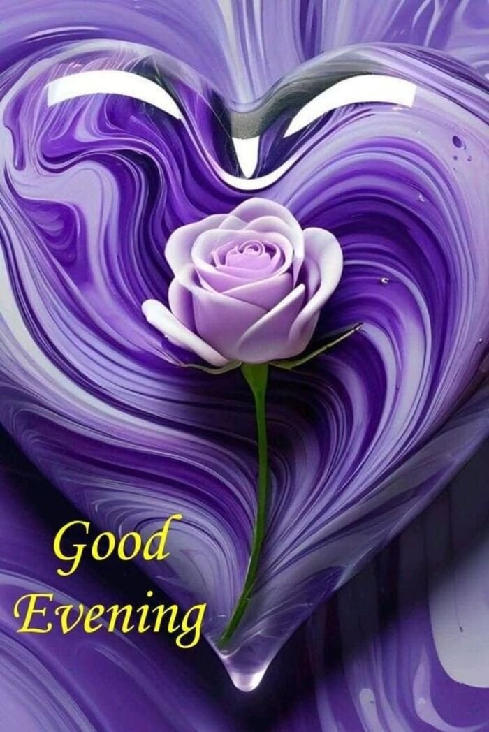 good evening love images