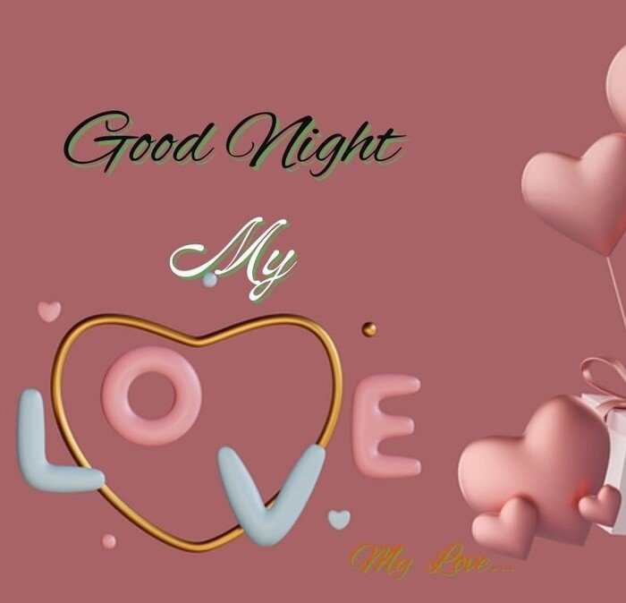 good night my love images full hd photo