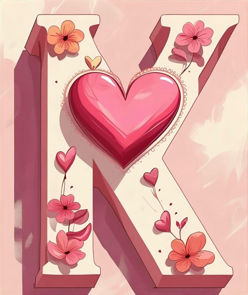 k name love wallpaper