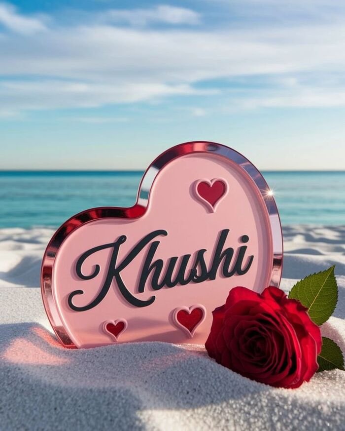 khushi name dp 5d