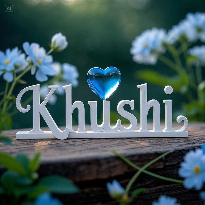 khushi name dp full hd