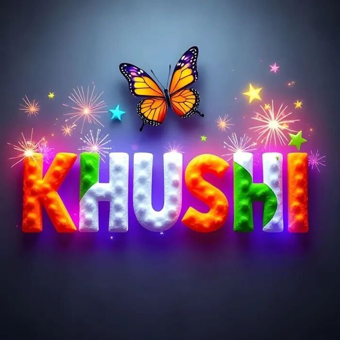 khushi name dp nice 5k full