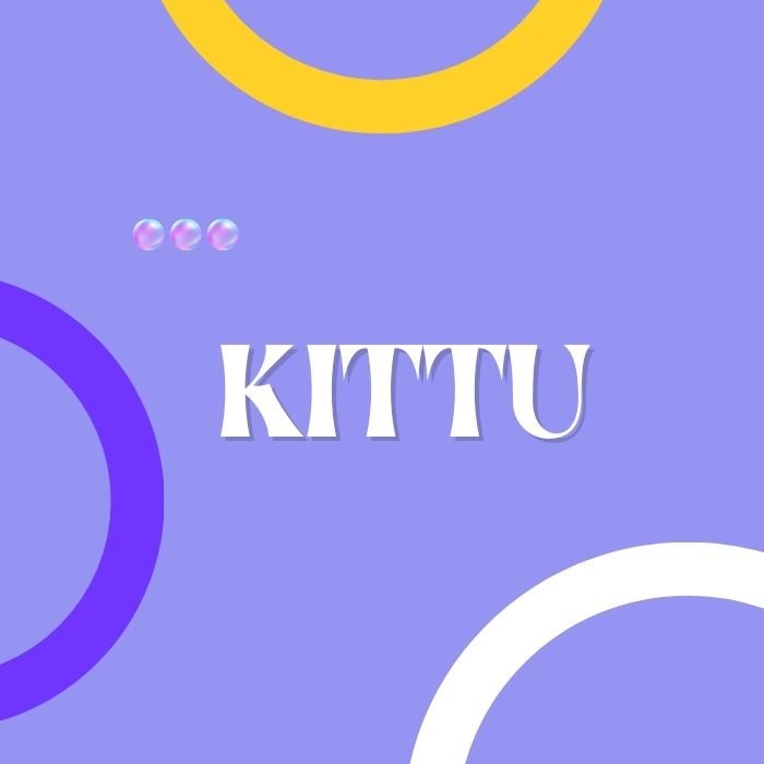 kittu name dp hd