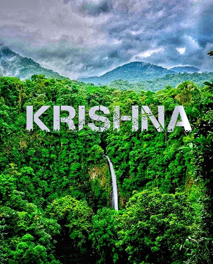 krishna name dp nice 3k full