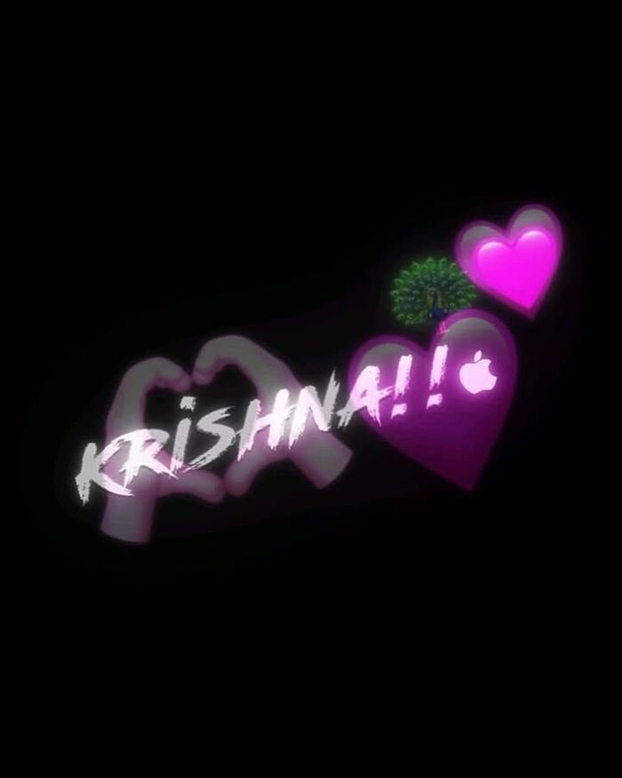 krishna name dp nice full