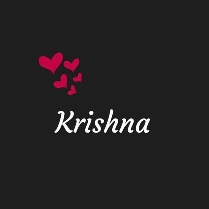 krishna name dp nice plus