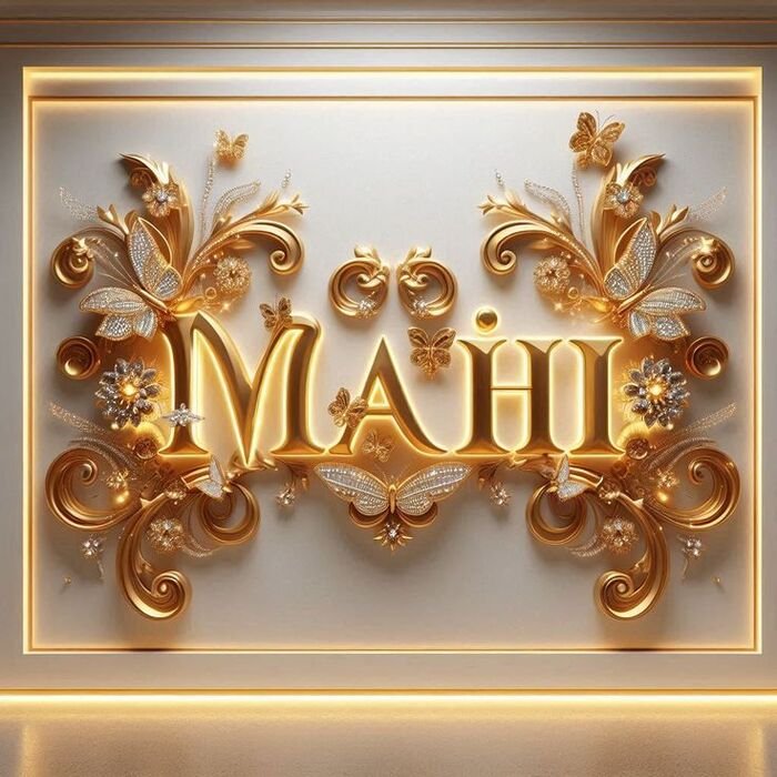 mahi name dp 3d