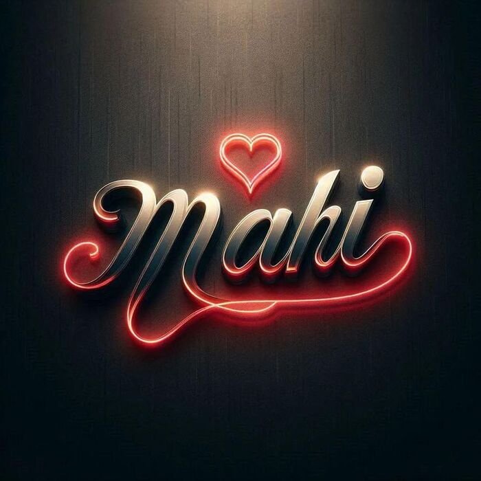 mahi name dp 4k full
