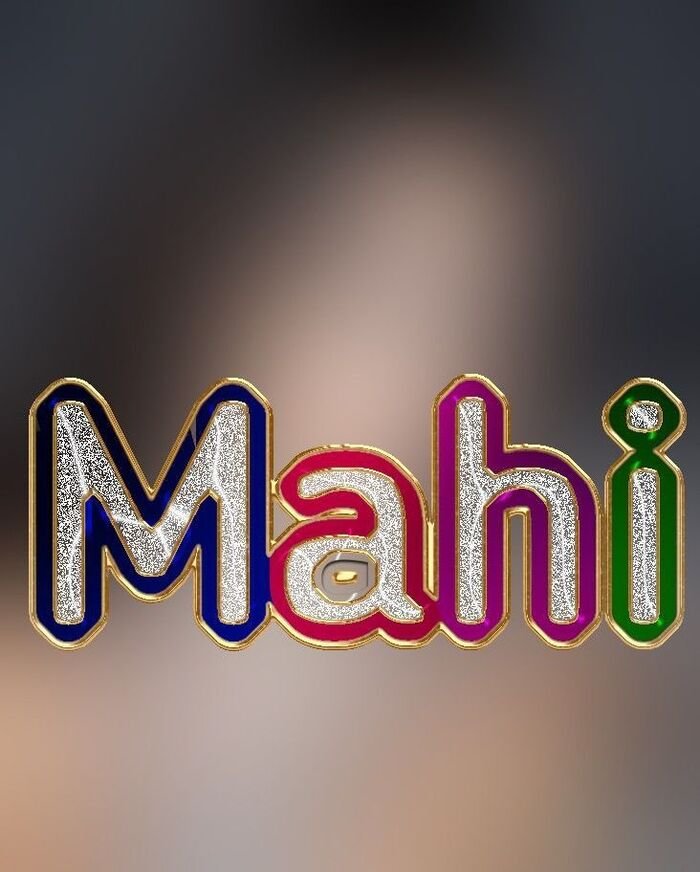 mahi name dp 5d