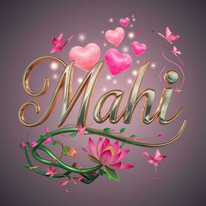 mahi name dp hd full