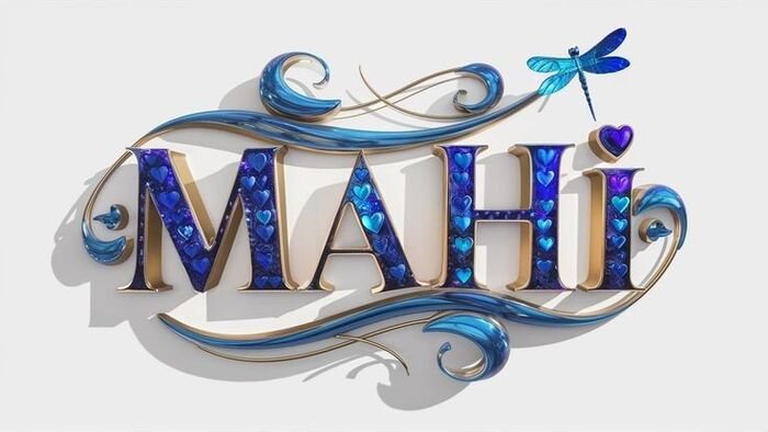 mahi name dp nice 3d