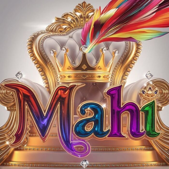 mahi name dp nice 4d