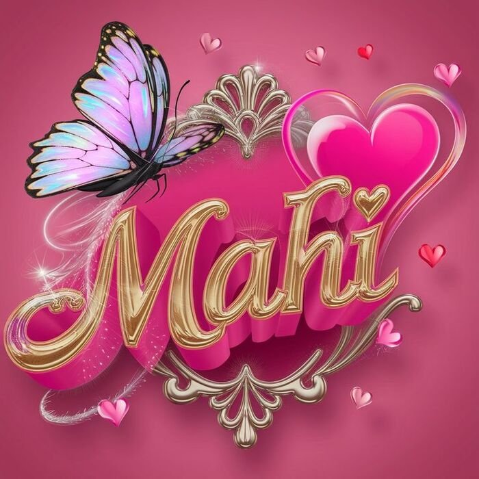 mahi name dp nice